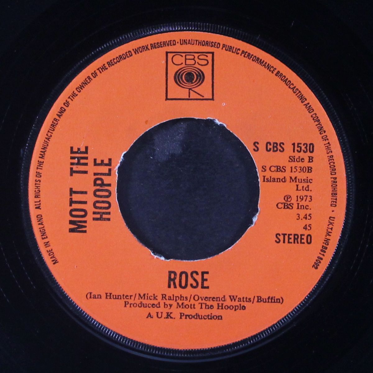 honaloochie boogie / rose by MOTT THE HOOPLE