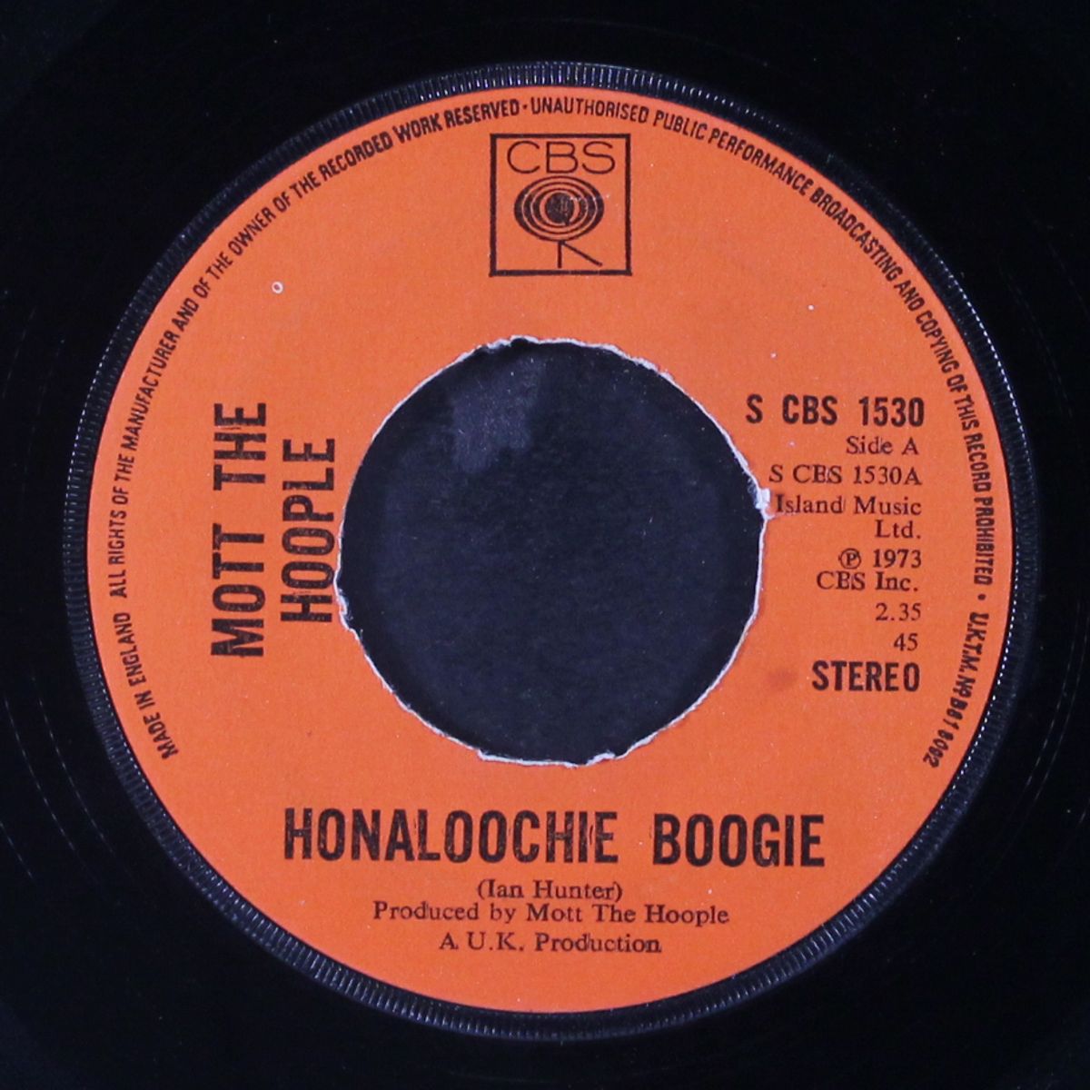 honaloochie boogie / rose by MOTT THE HOOPLE
