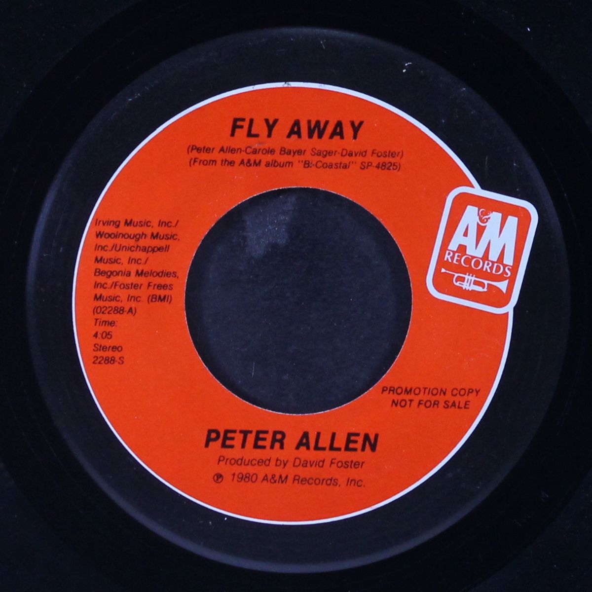 fly away / mono by PETER ALLEN