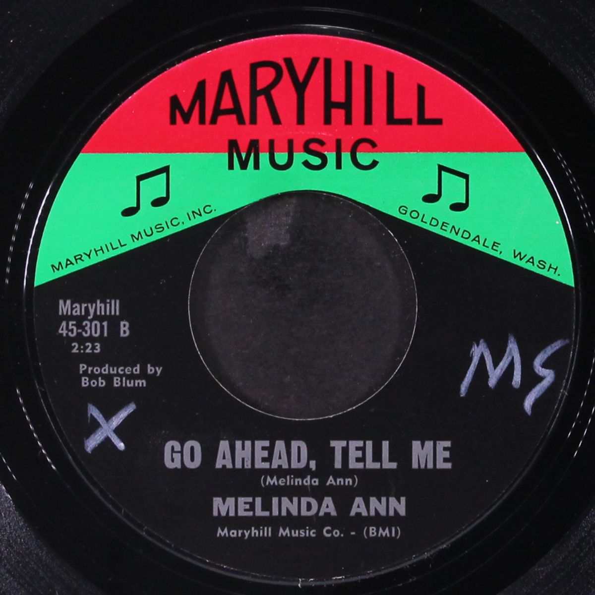 the bar room is your home / go ahead, tell me by MELINDA ANN