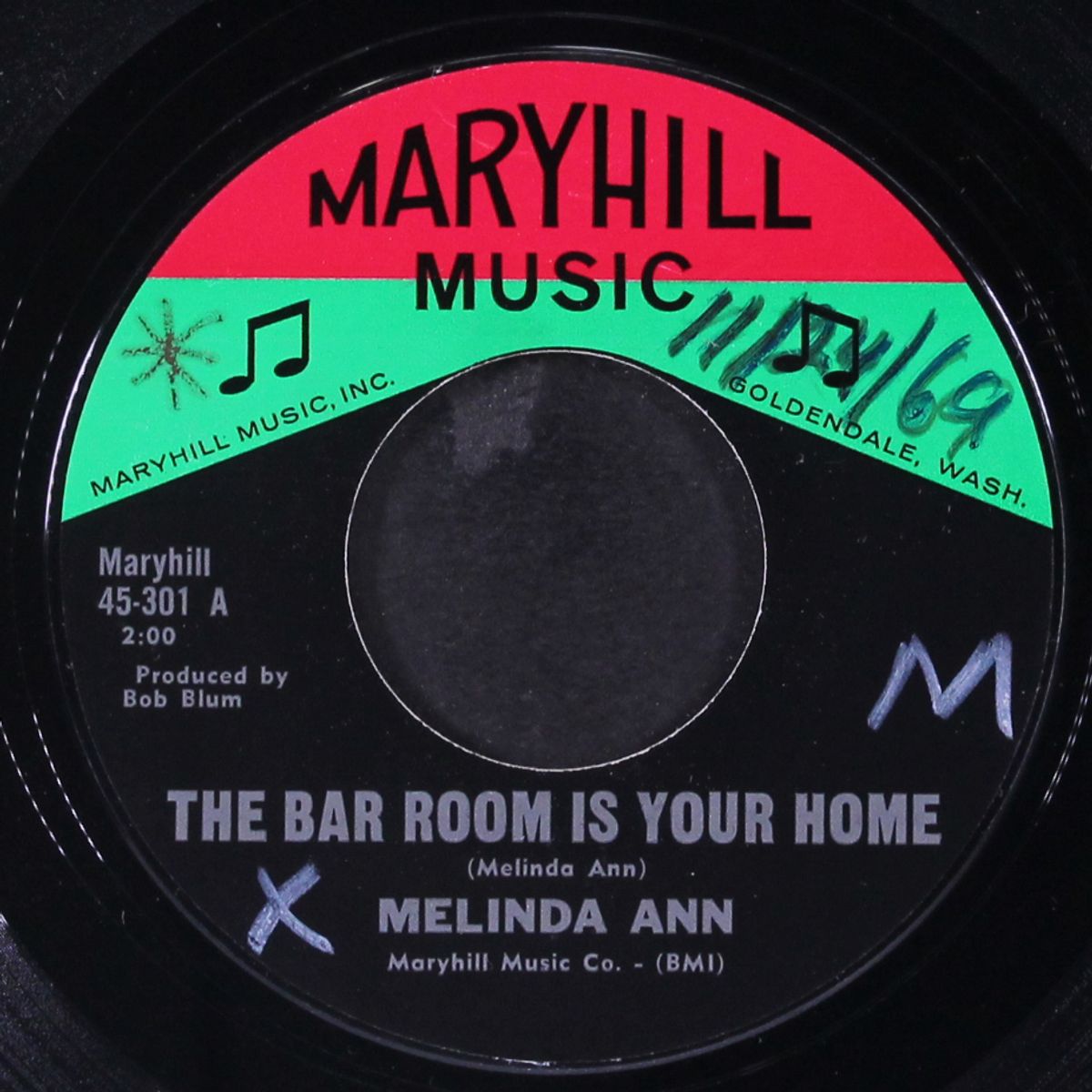 the bar room is your home / go ahead, tell me by MELINDA ANN