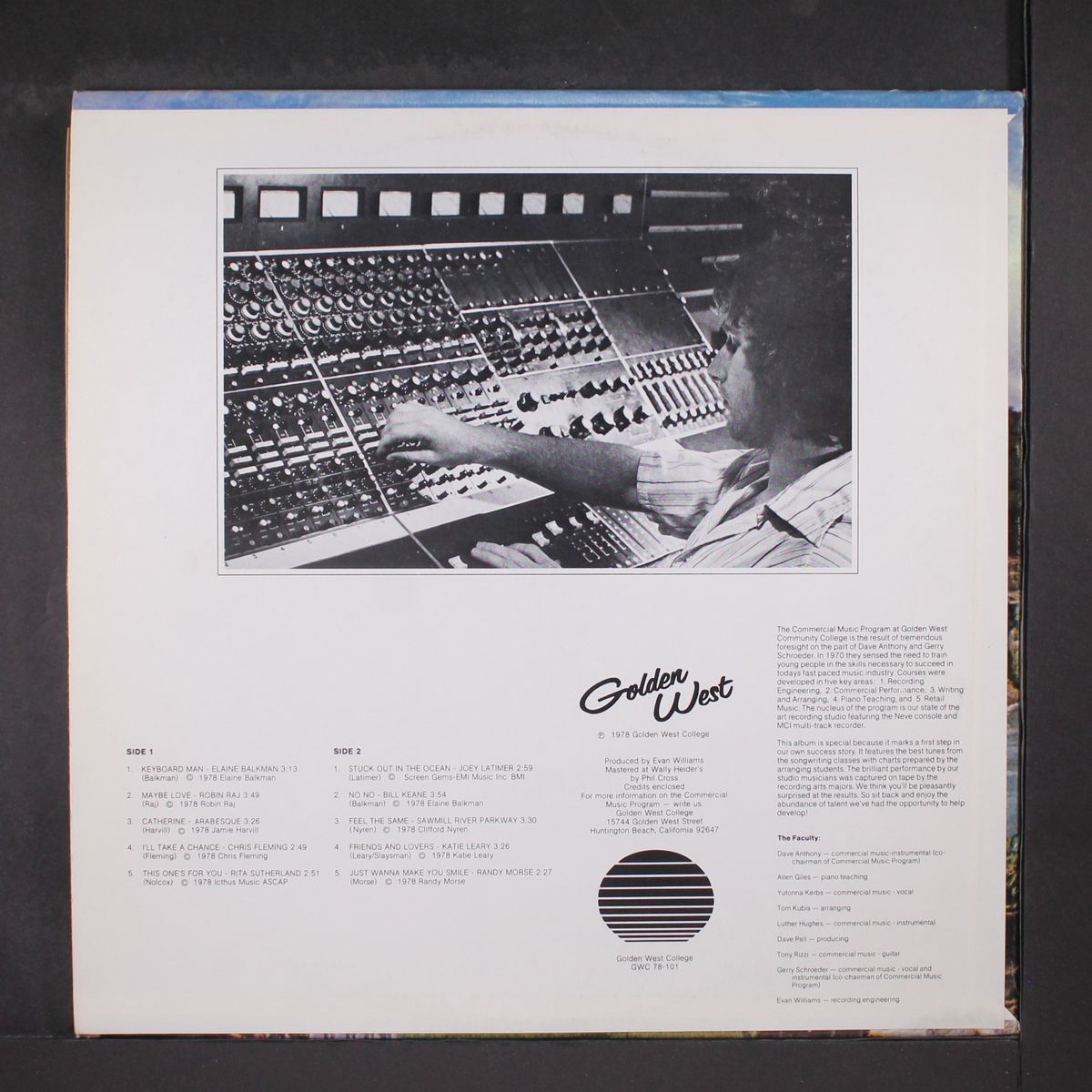 golden west commercial music by VARIOUS