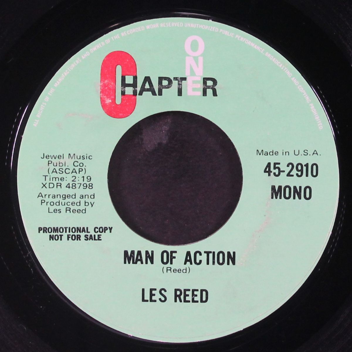 colour me / man of action by LES REED