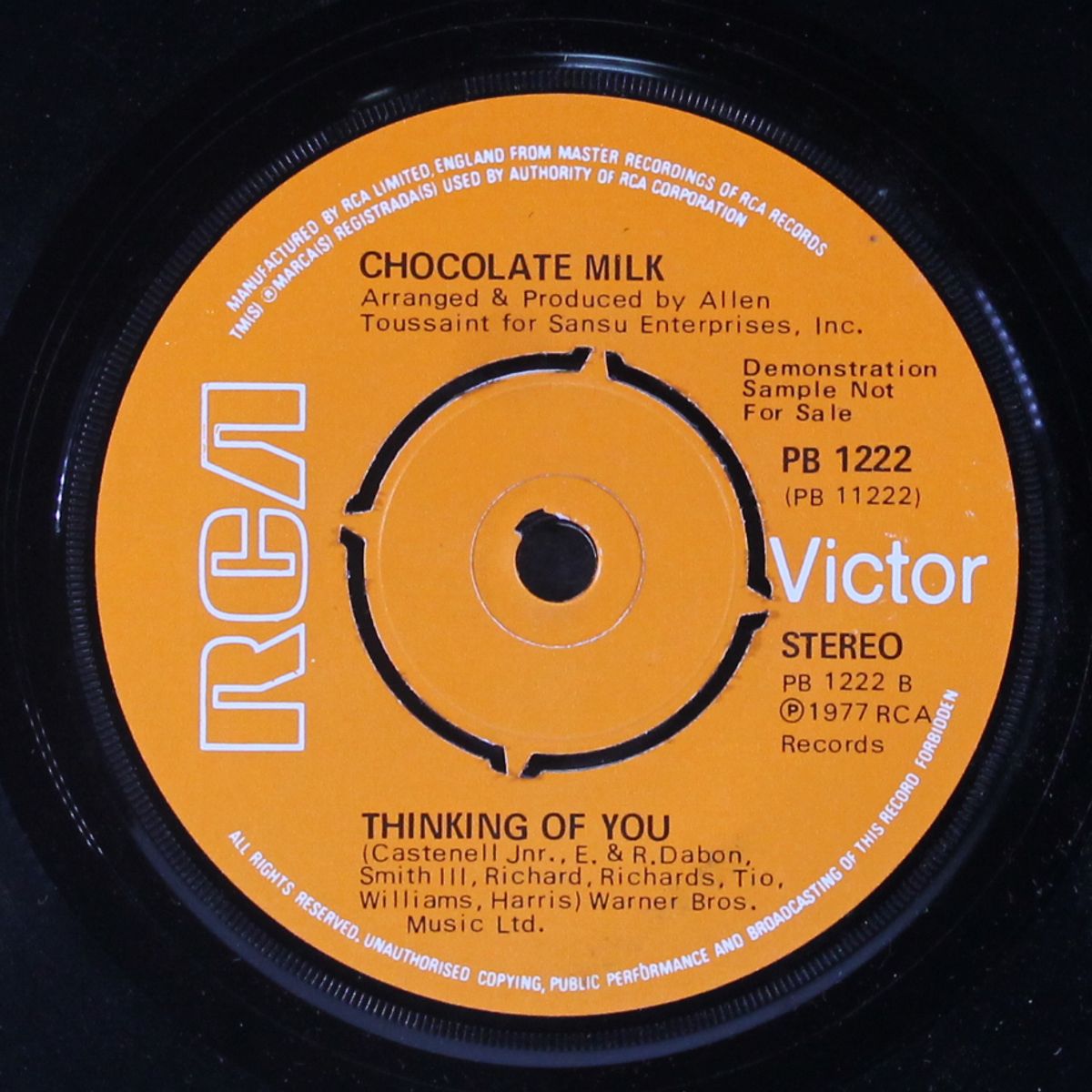 girl callin' / thinking of you by CHOCOLATE MILK
