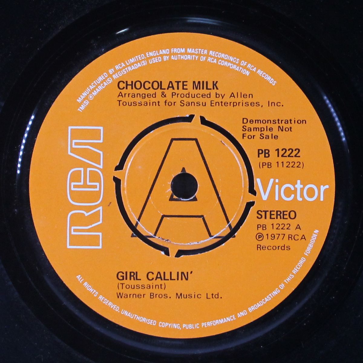girl callin' / thinking of you by CHOCOLATE MILK