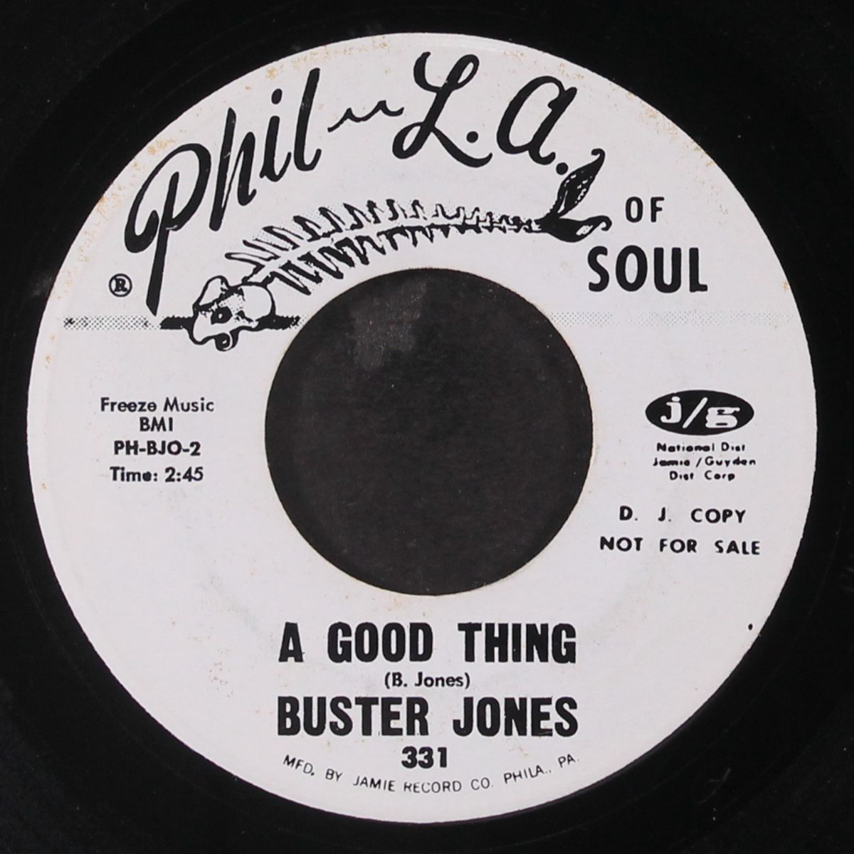 down silent streets / a good thing by BUSTER JONES