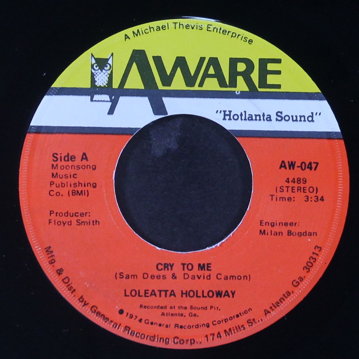 cry to me / so can i by LOLEATTA HOLLOWAY