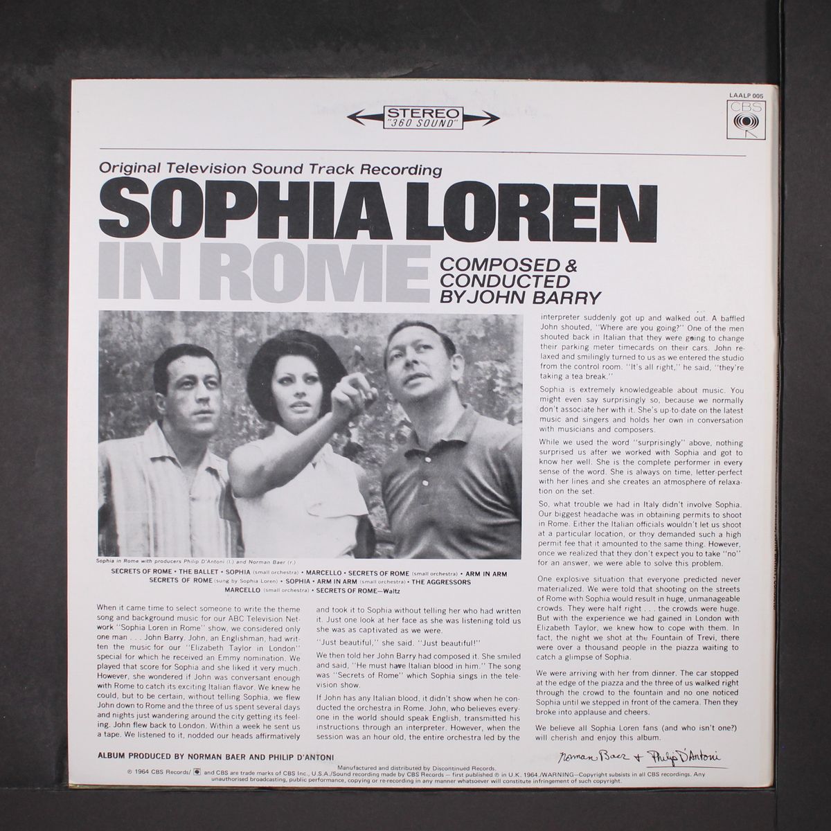 in rome by SOPHIA LOREN