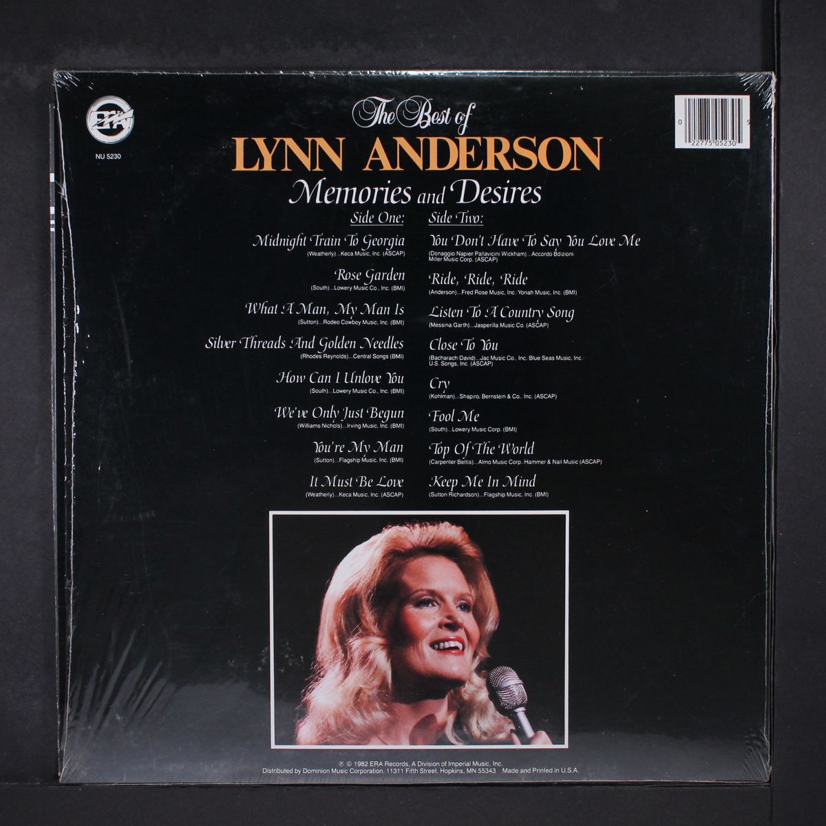 memories & desires, the best of by LYNN ANDERSON