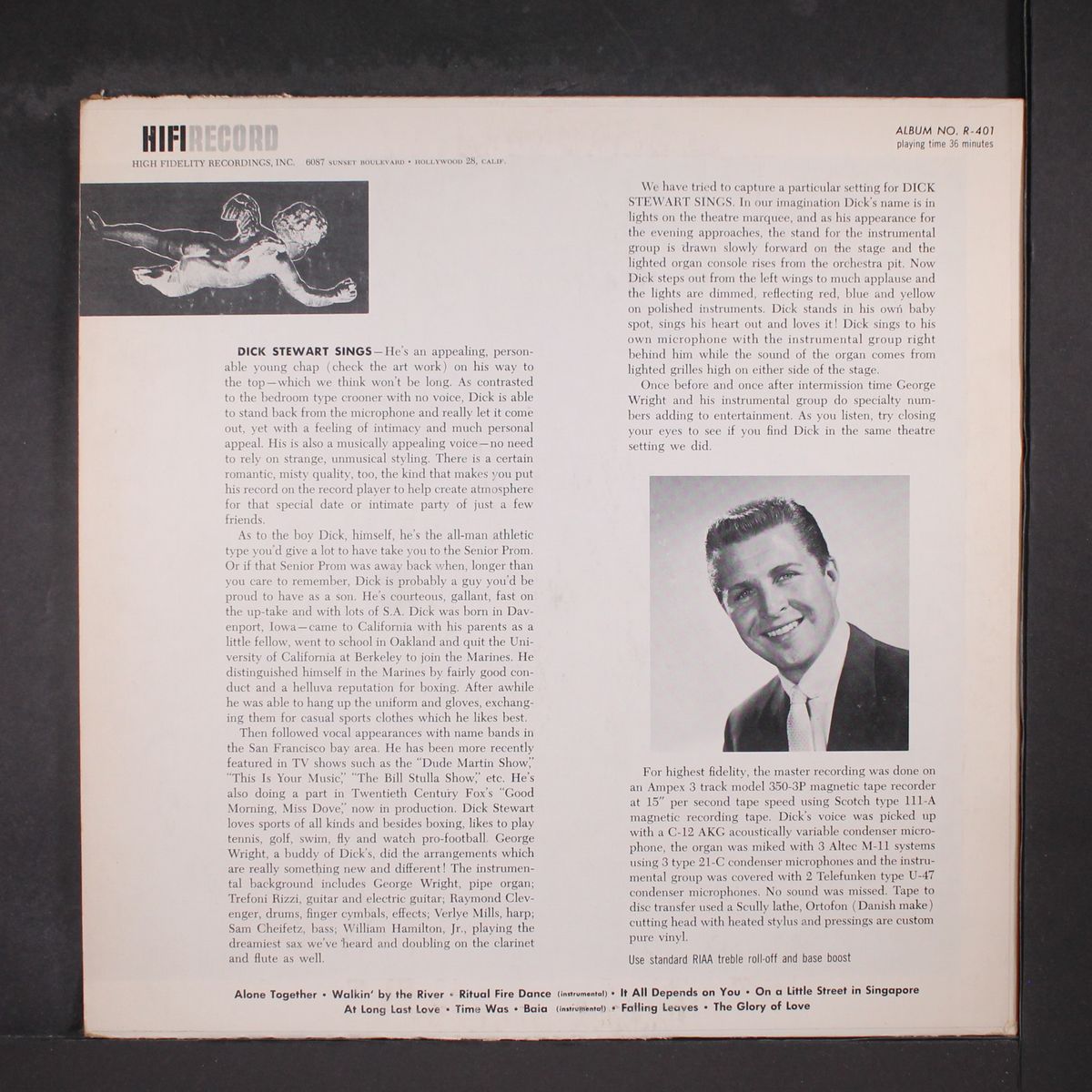 sings by DICK STEWART