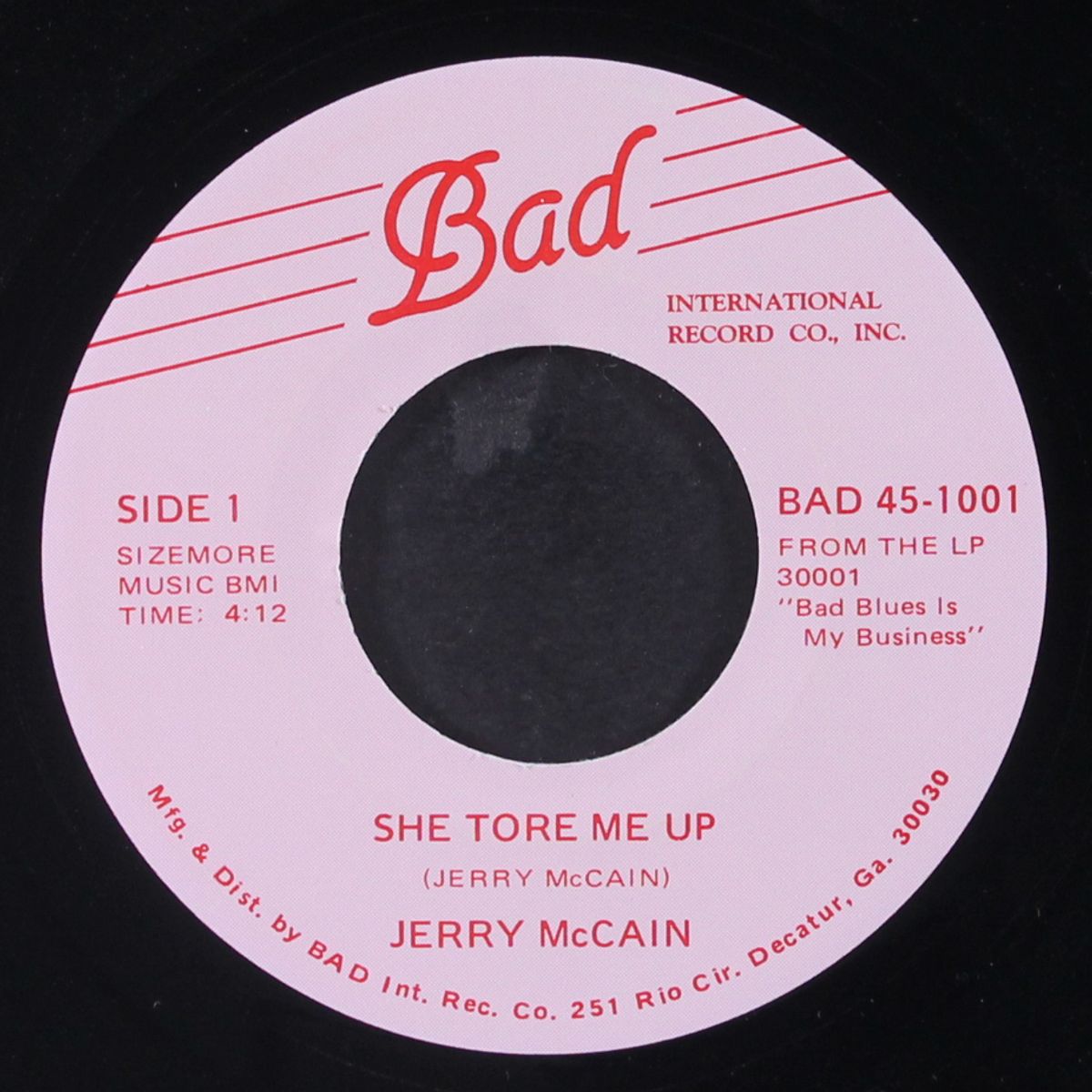 she tore me up by JERRY MCCAIN