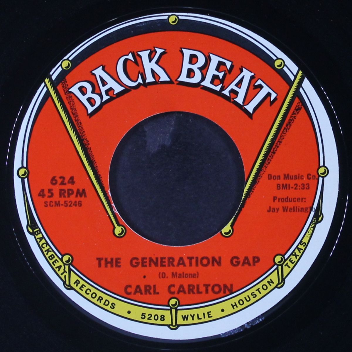where have you been / the generation gap by CARL CARLTON