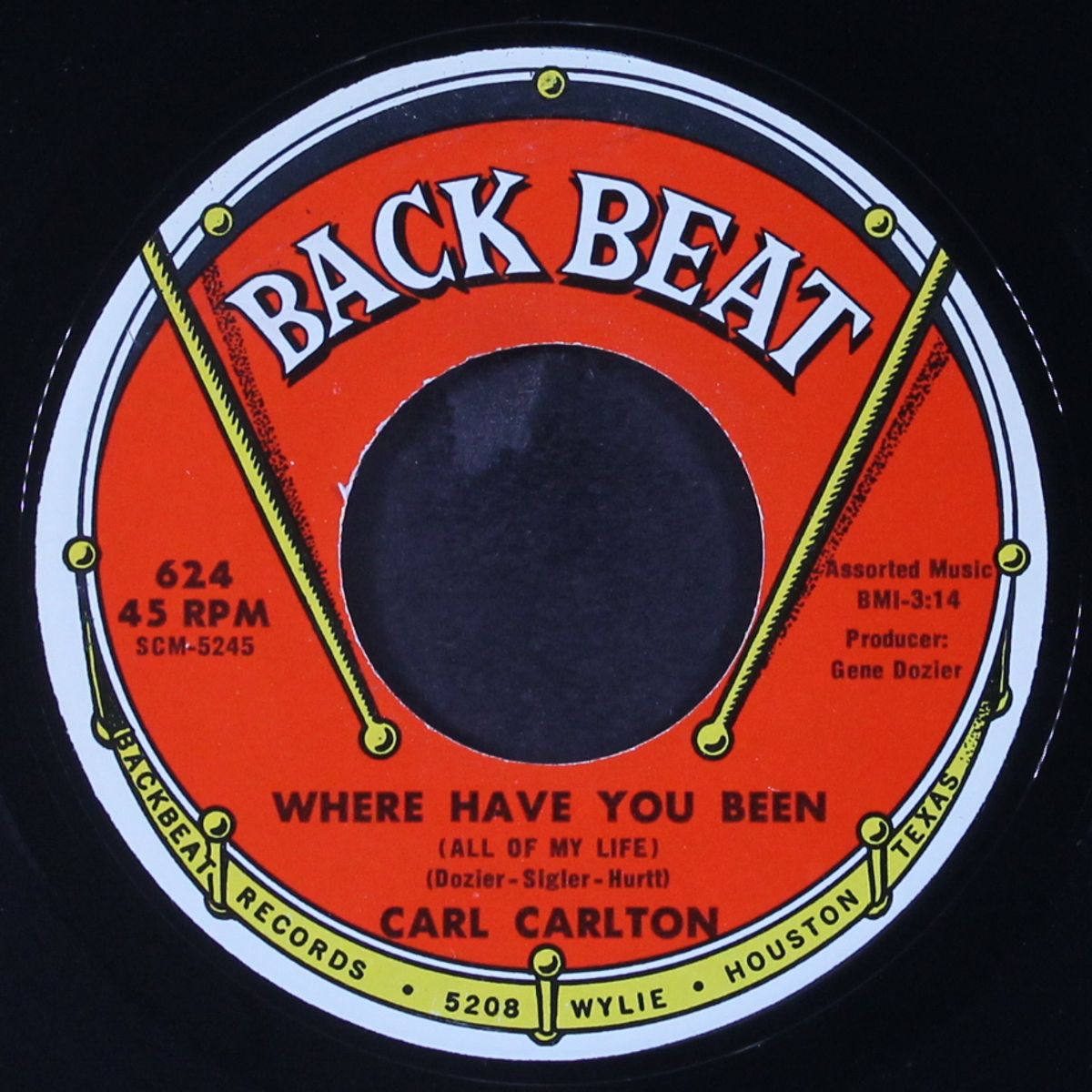 where have you been / the generation gap by CARL CARLTON