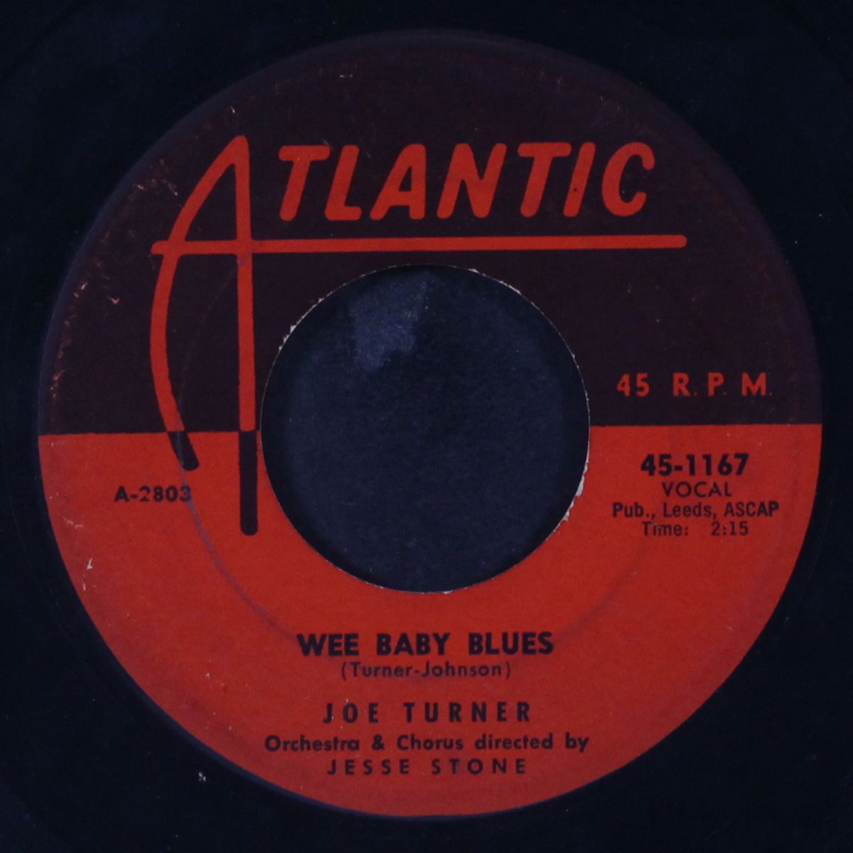 teen age letter / wee baby blues by JOE TURNER