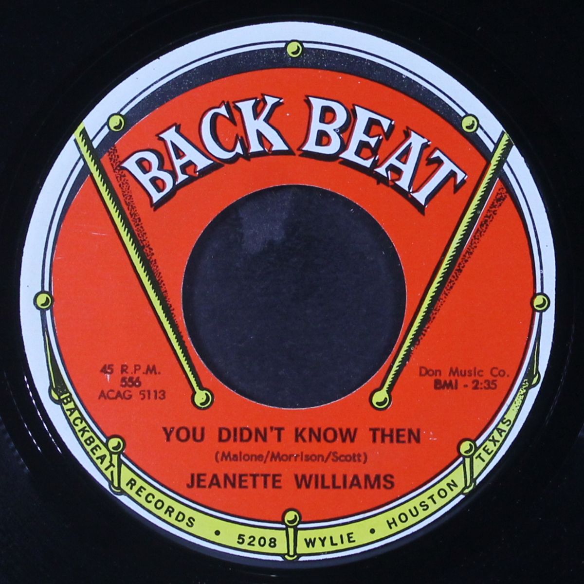 you didn't know then / a friend of mine by JEANETTE WILLIAMS