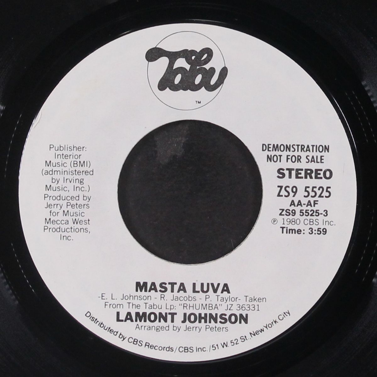 masta luva / same by LAMONT JOHNSON