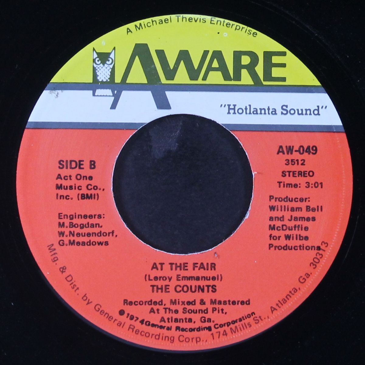 i'm the music / at the fair by COUNTS
