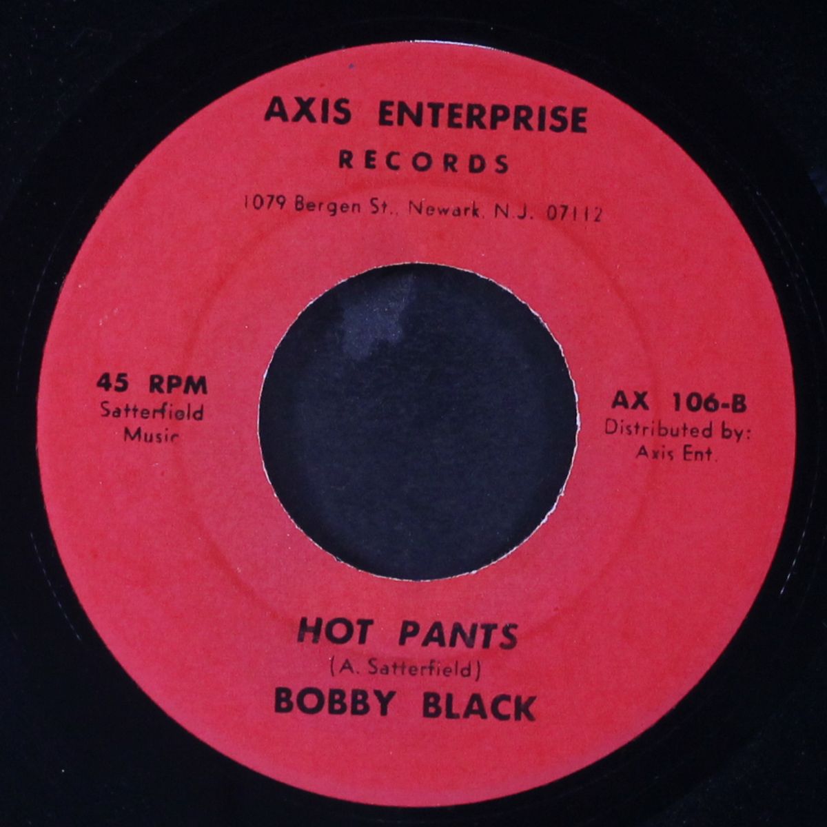 hot pants / late, late movie by BOBBY BLACK