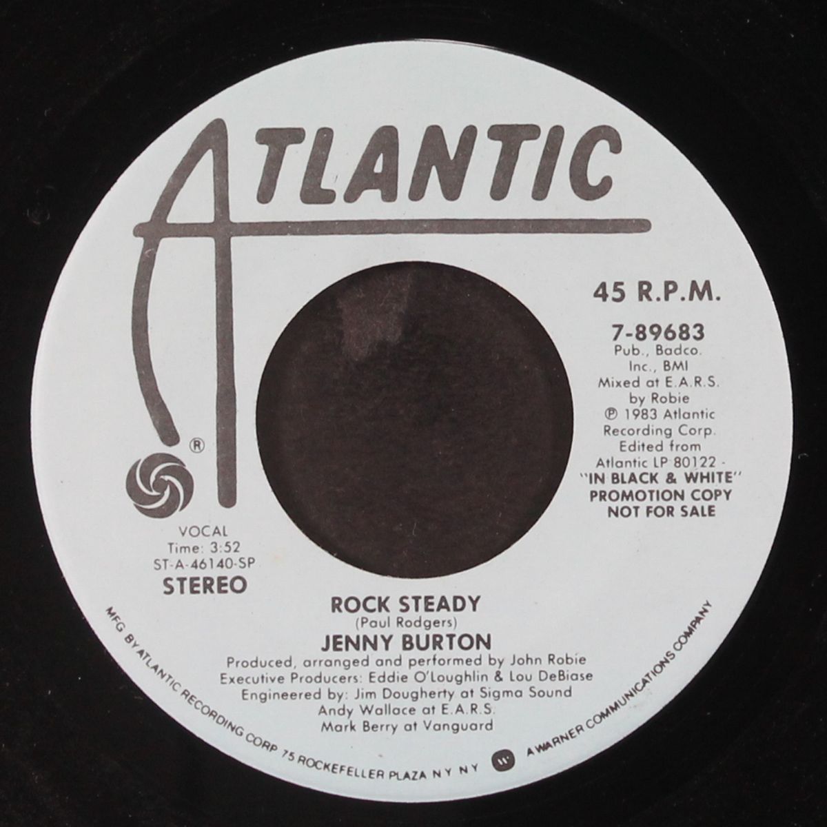 rock steady / same by JENNY BURTON