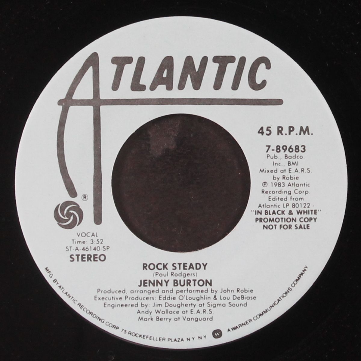 rock steady / same by JENNY BURTON