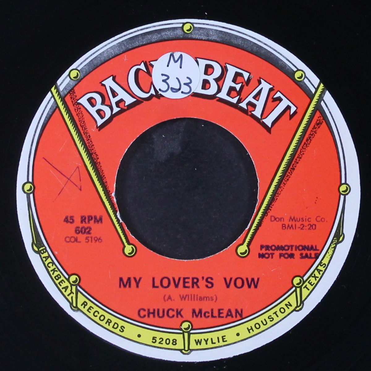 let me hear it from you / my lover's vow by CHUCK MCLEAN