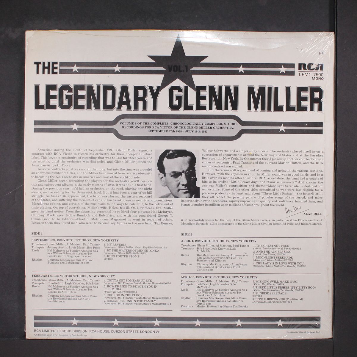 the legendary glenn miller vol. 1 by GLENN MILLER