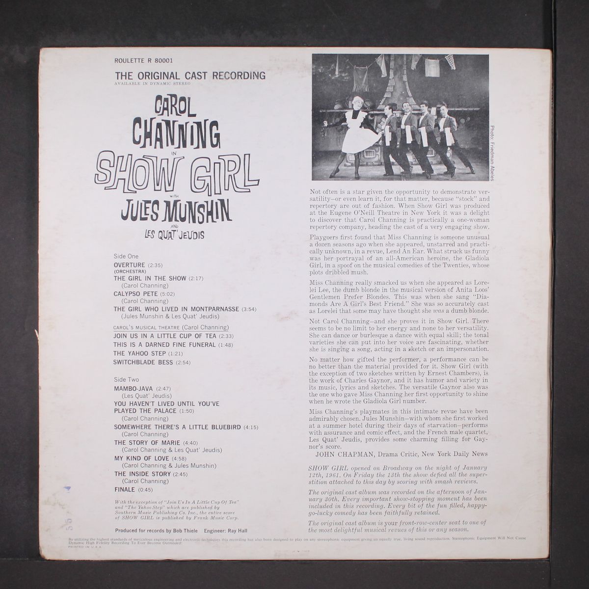 show girl by ORIGINAL CAST