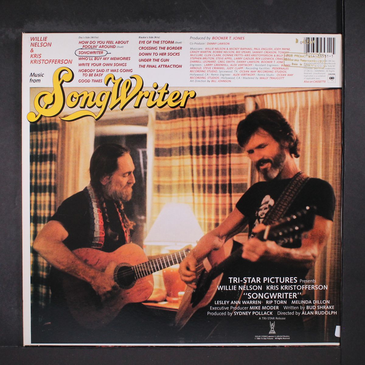 music from songwriter by WILLIE NELSON & KRIS KRISTOFFERSON