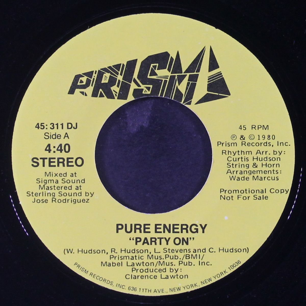 party on / mono by PURE ENERGY