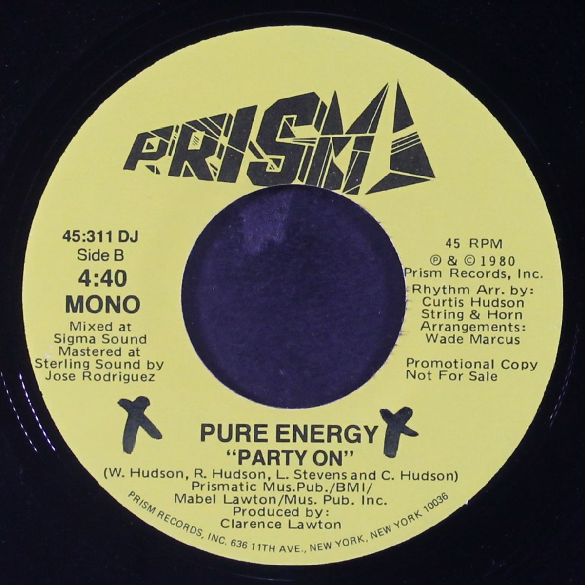 party on / mono by PURE ENERGY