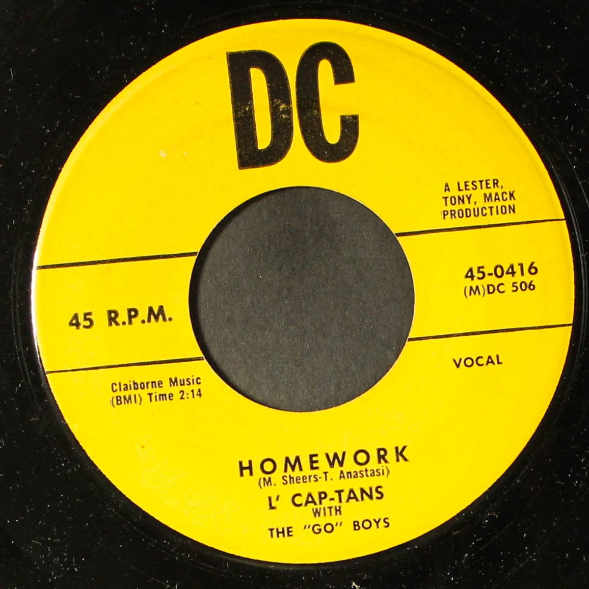 homework / say yes by L'CAP-TANS