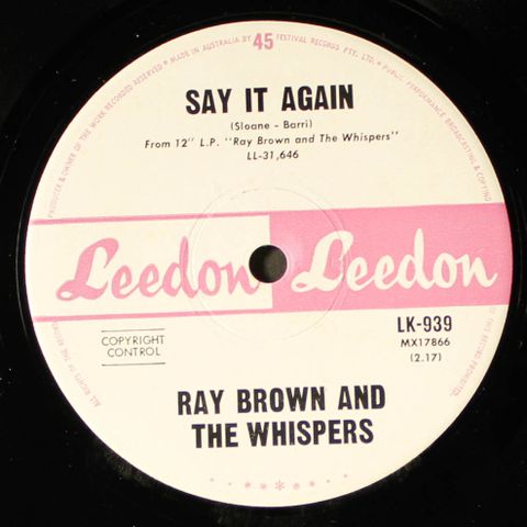 RAY BROWN & WHISPERS
