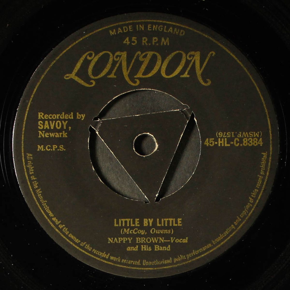little by little / i'm getting lonesome by NAPPY BROWN