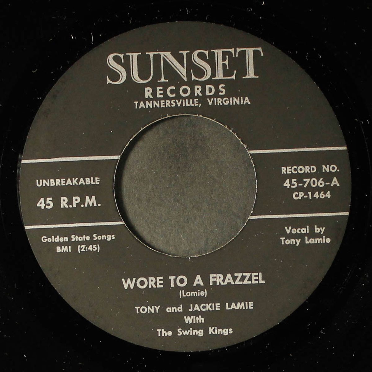 wore to a frazzel / sunset blues by TONY & JACKIE LAMIE