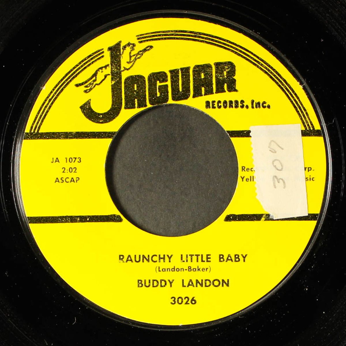 raunchy little baby / hello my love by BUDDY LANDON