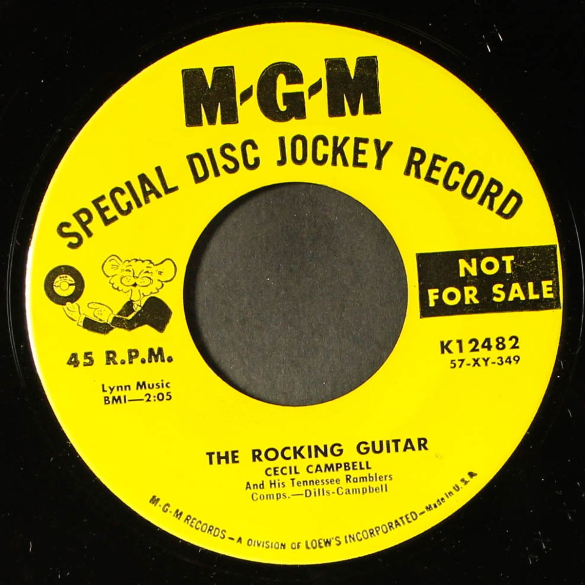 rock and roll fever / the rocking guitar by CECIL CAMPBELL