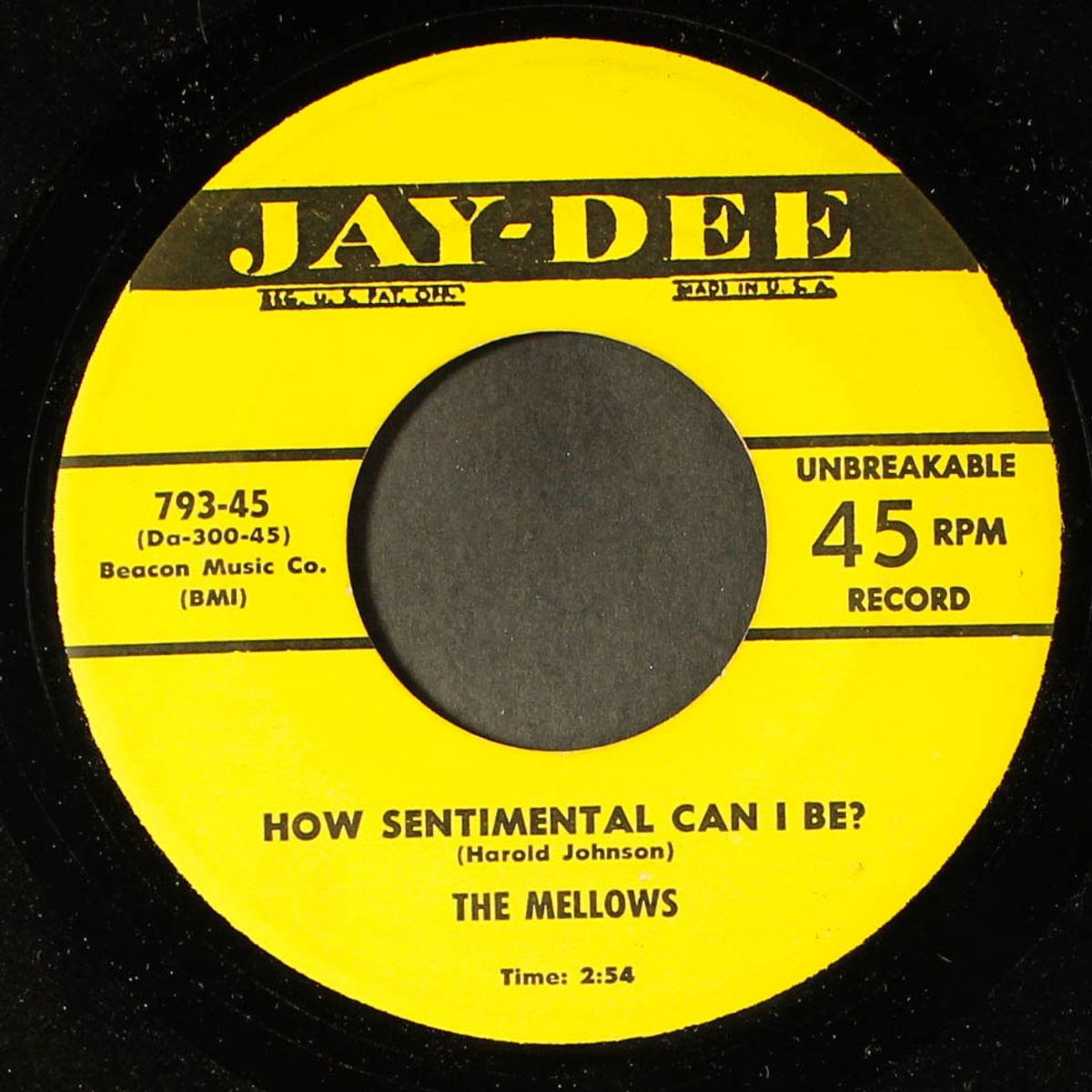 nothin' to do / how sentimental can i be by MELLOWS
