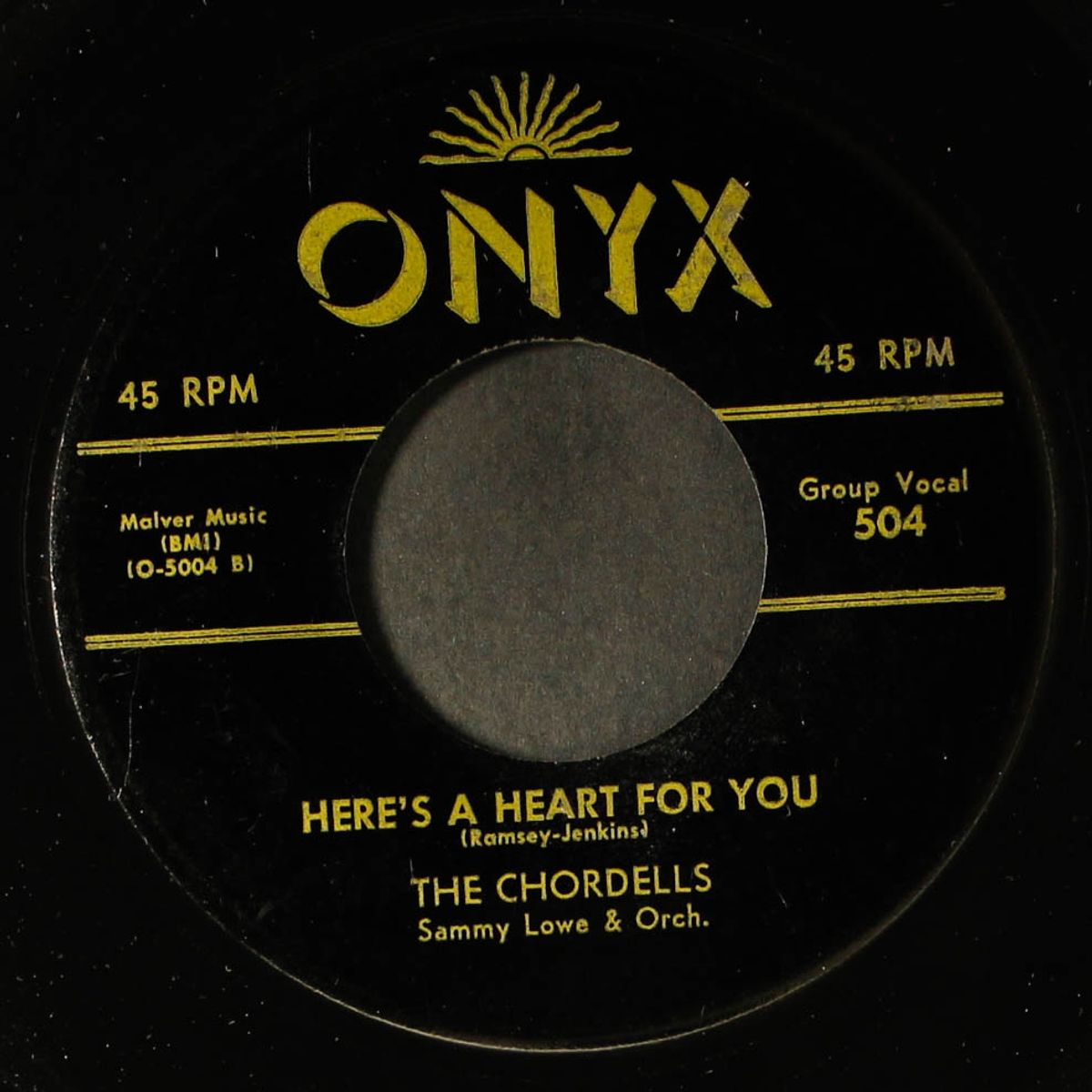 i started out / here's a heart for you by CHORDELLS
