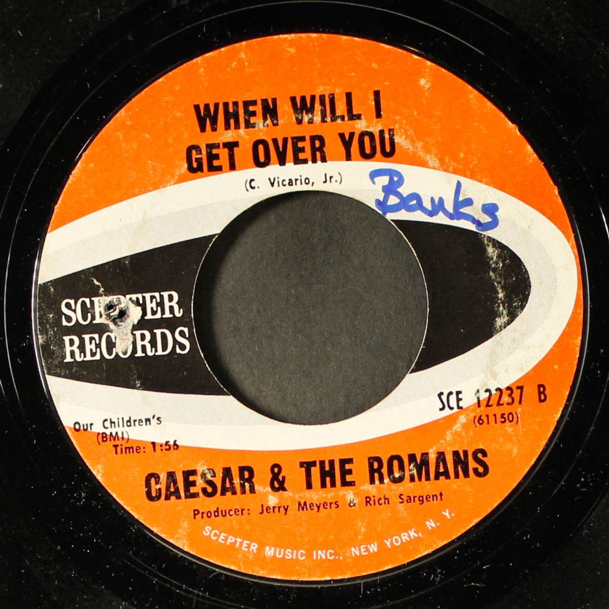 when will i get over you / baby love by CAESAR & ROMANS
