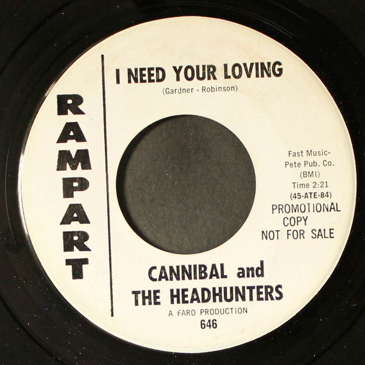 follow the music / i need your loving by CANNIBAL & HEADHUNTERS