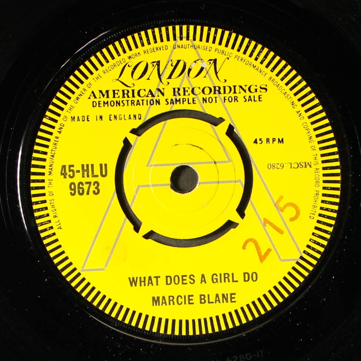 what does a girl do / how can i tell him? by MARCIE BLANE