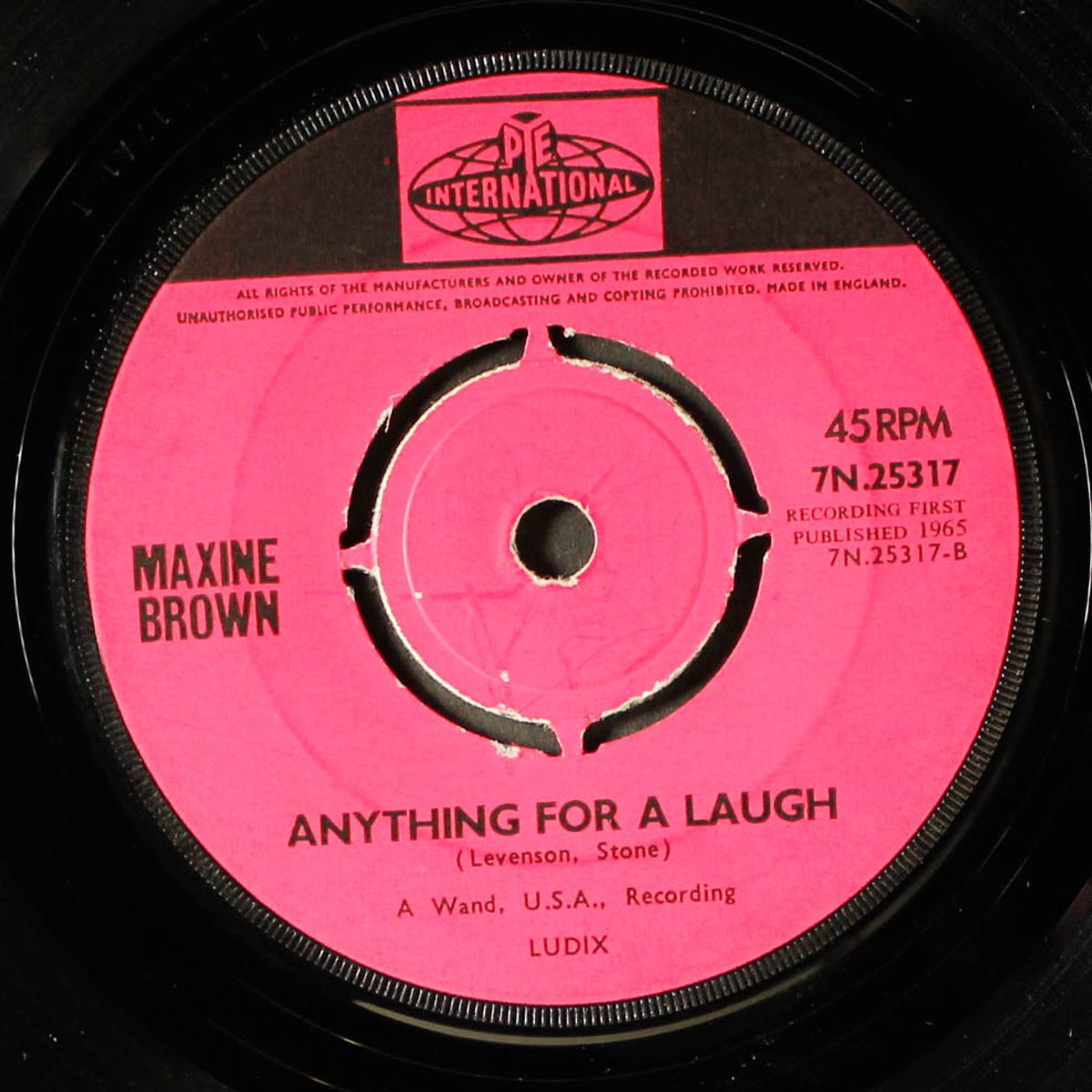 one step at a time / anything for a laugh by MAXINE BROWN