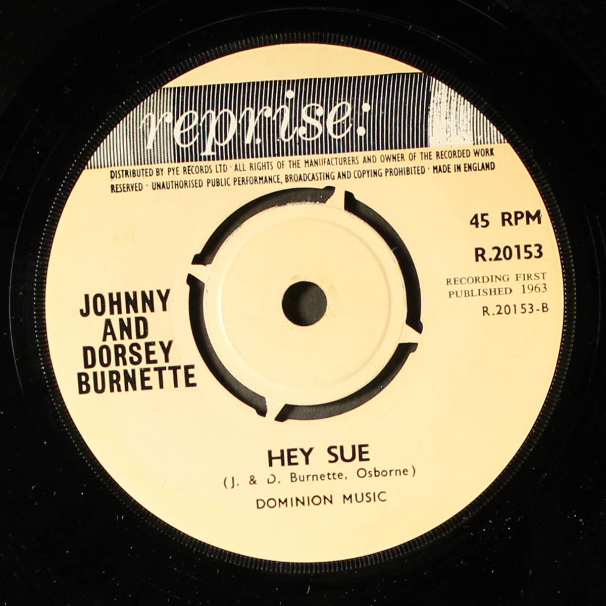 hey sue / it don't take much by DORSEY & JOHNNY BURNETTE