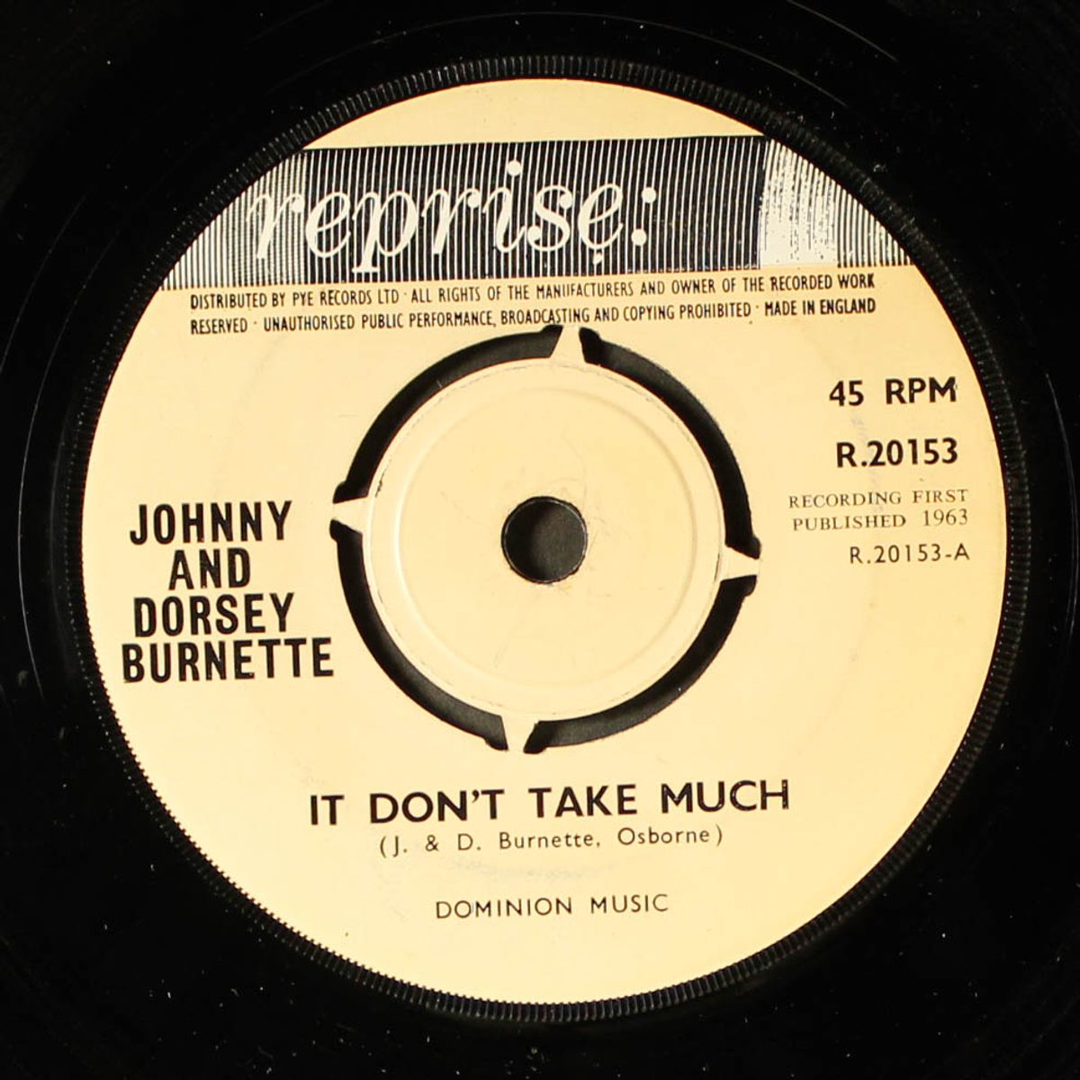 hey sue / it don't take much by DORSEY & JOHNNY BURNETTE