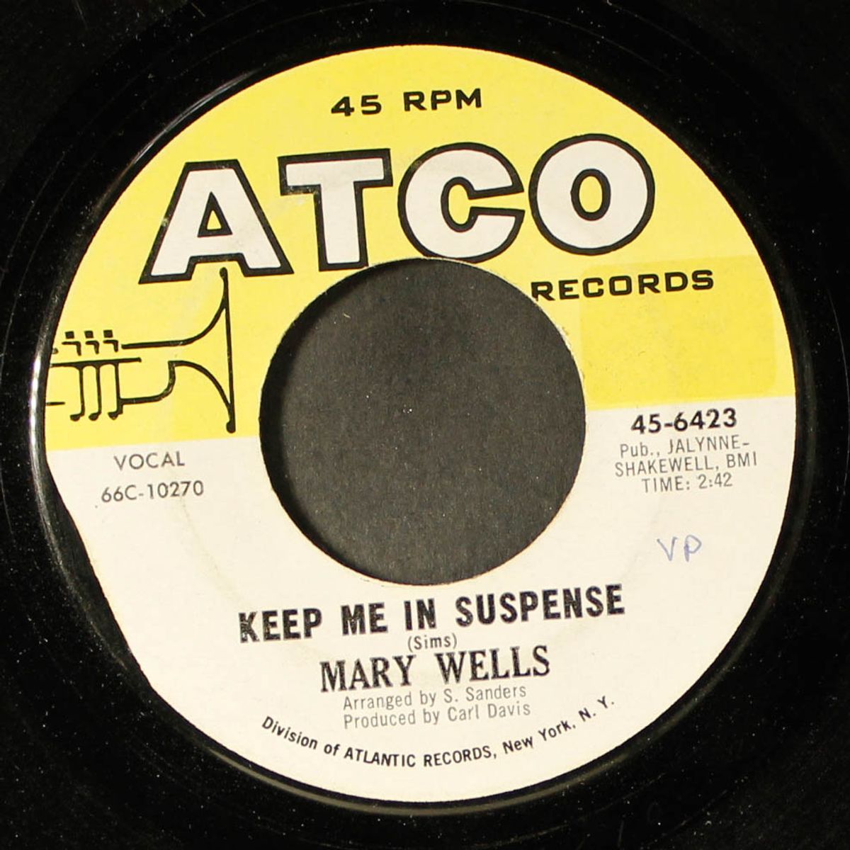 keep me in suspense / such a sweet thing by MARY WELLS