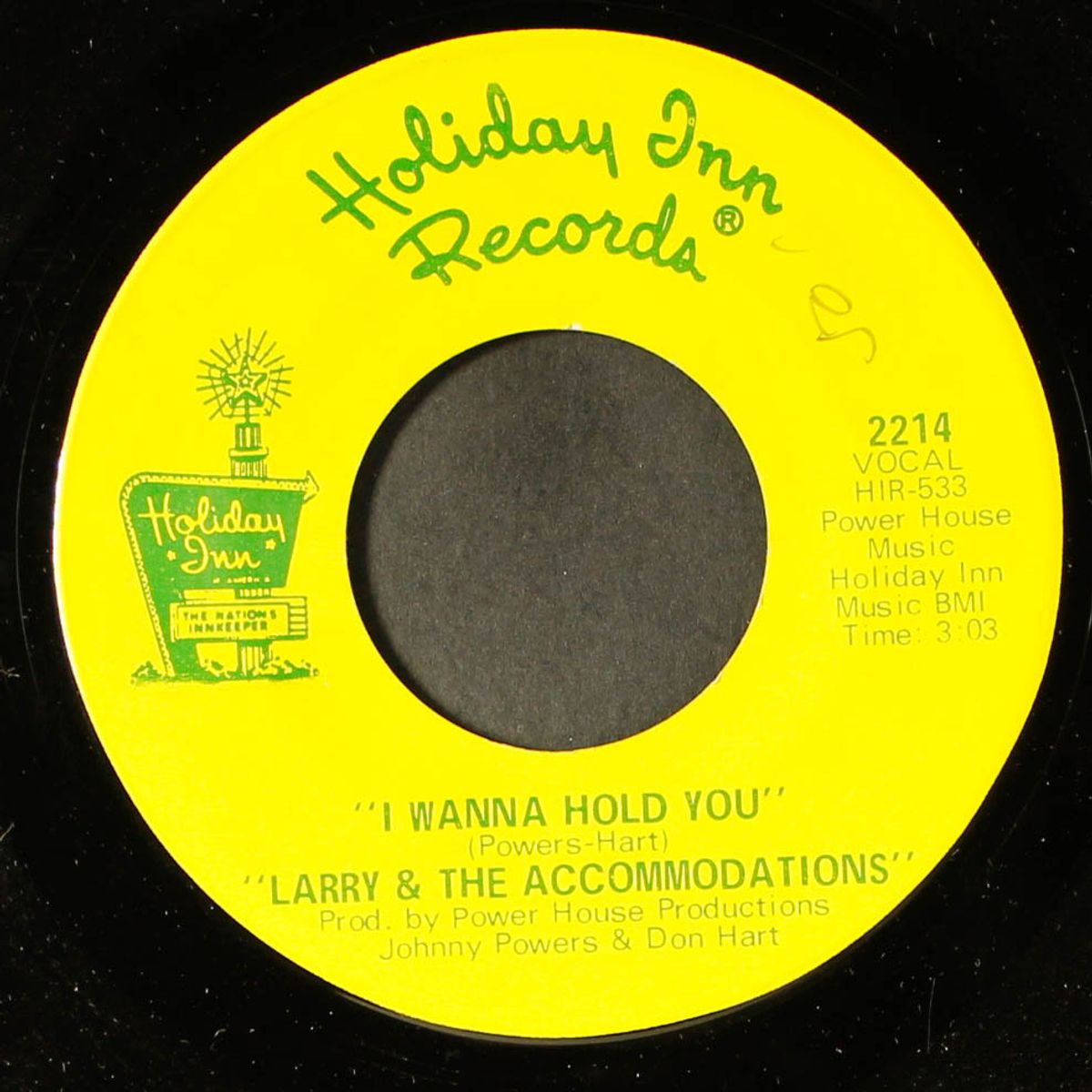 i wanna hold you / love is the answer by LARRY & ACCOMMODATIONS