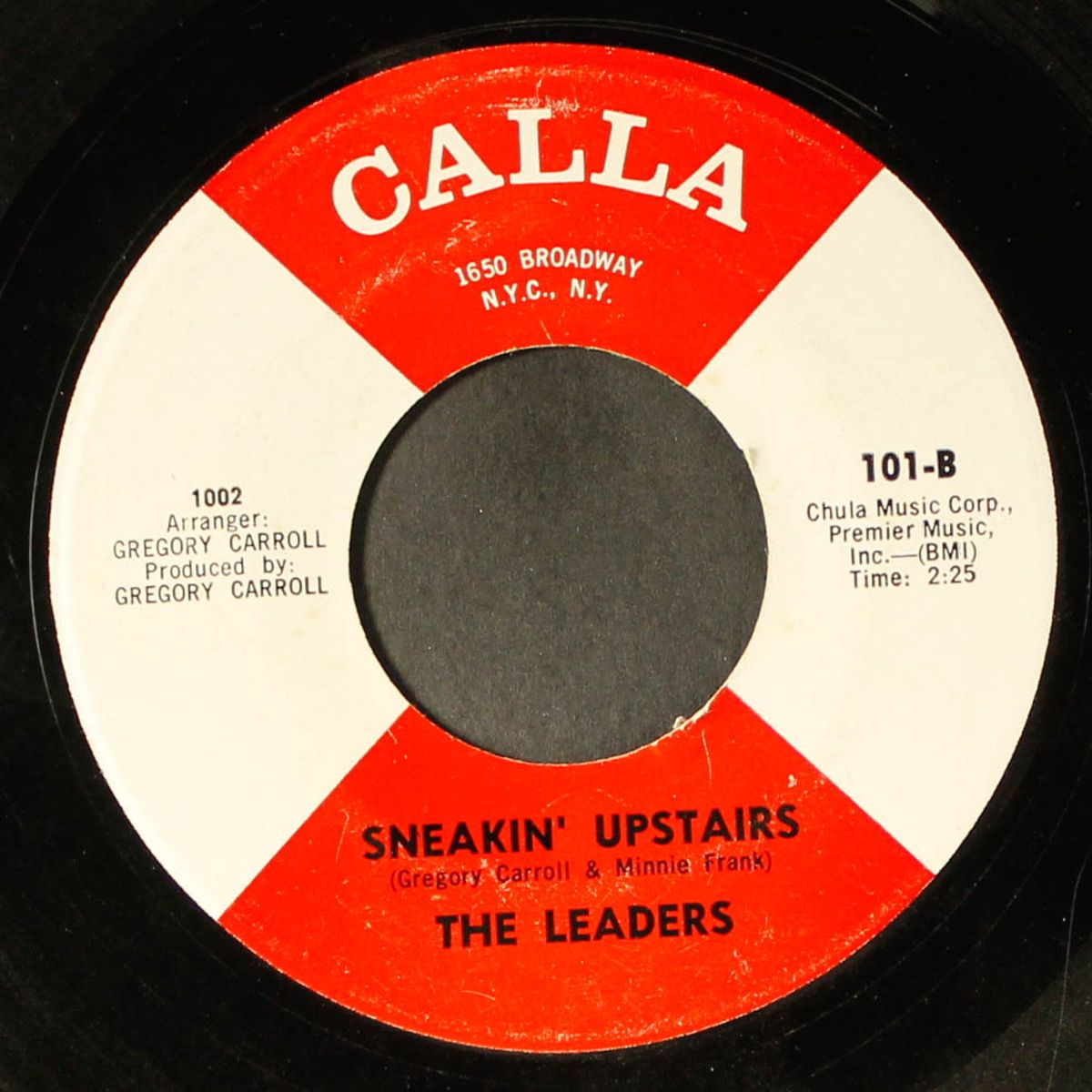 he won't bite / sneakin' upstairs by LEADERS