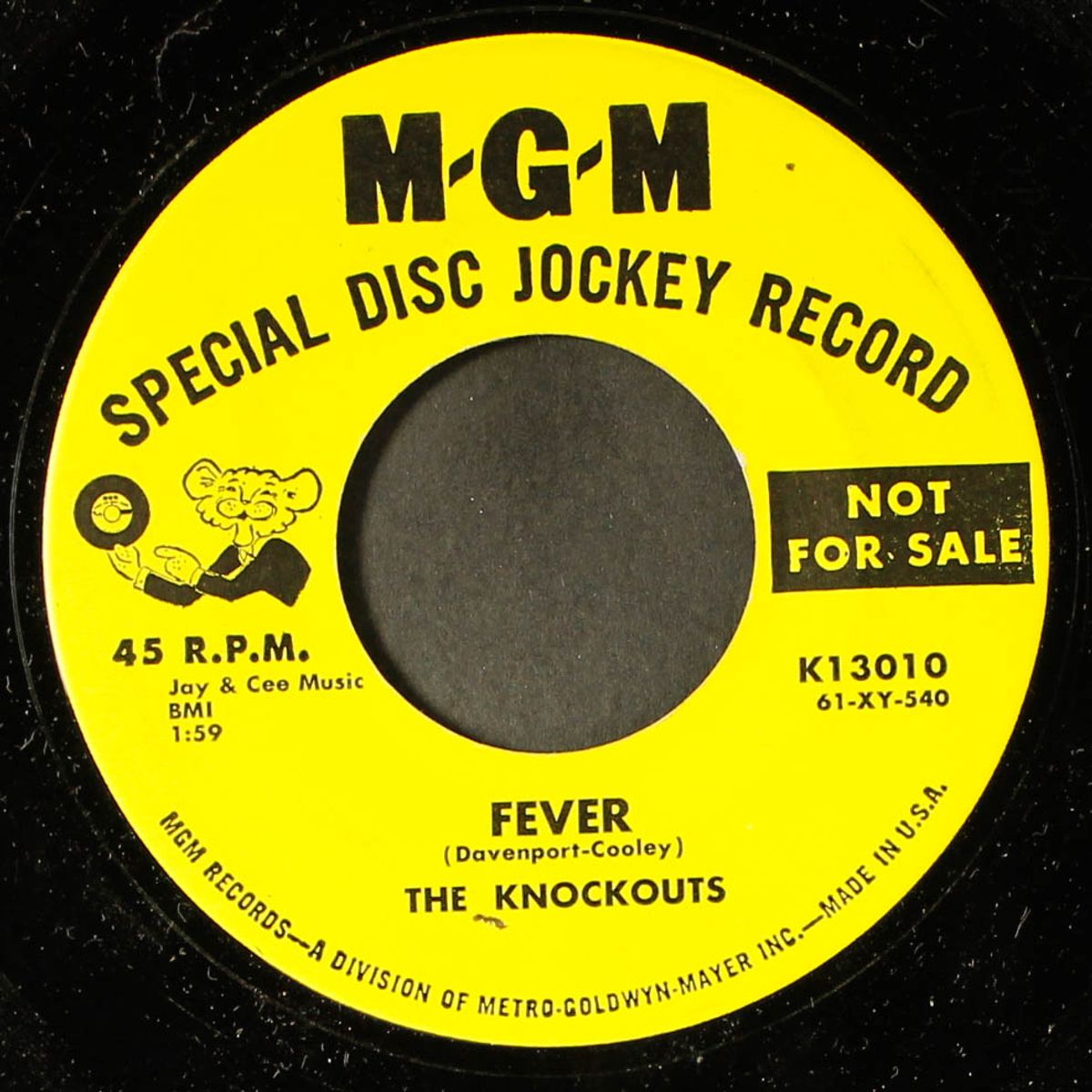 fever / you can take my girl by KNOCKOUTS