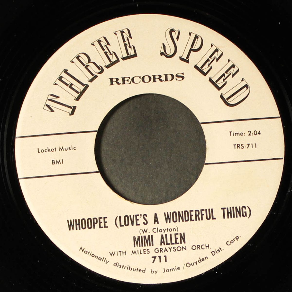 whoopee / do you miss me by MIMI ALLEN