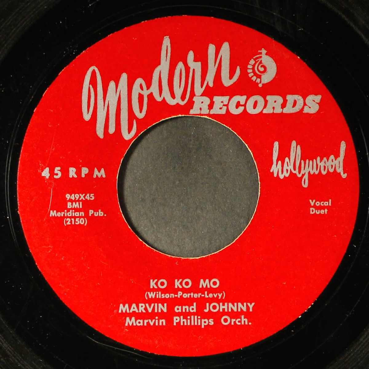 ko ko mo / sometimes i wonder by MARVIN & JOHNNY